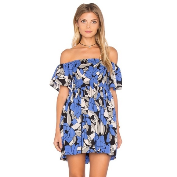 Free People Dresses & Skirts - Free people Louise off the shoulder floral dress L